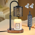 Dimmable Candle Warmer Lamp with Timer Adjustable Height for Scented Jar Candles Electric Candle Wax Melt Warmer for Home
