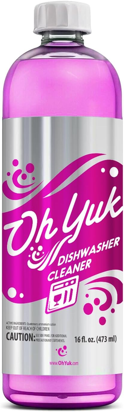 Dishwasher Cleaner, Descaler, And Deodorizer – Removes Grease, Odors, And Buildup – Natural Orange Scent – Septic Safe