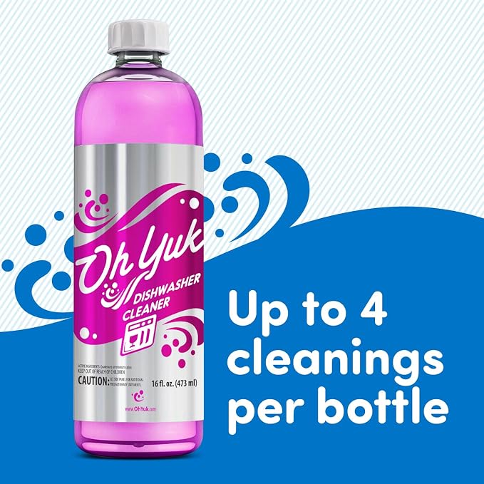 Dishwasher Cleaner, Descaler, And Deodorizer – Removes Grease, Odors, And Buildup – Natural Orange Scent – Septic Safe