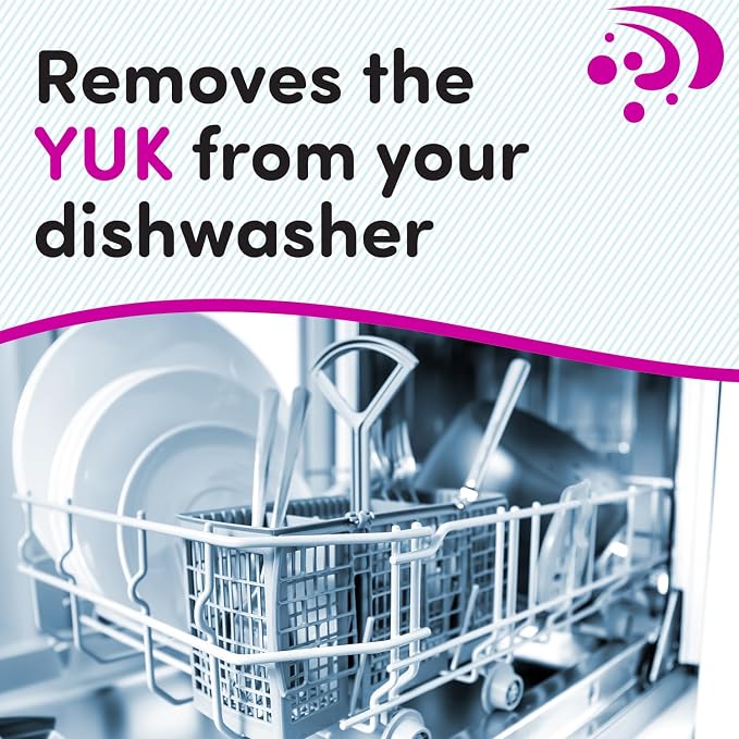Dishwasher Cleaner, Descaler, And Deodorizer – Removes Grease, Odors, And Buildup – Natural Orange Scent – Septic Safe