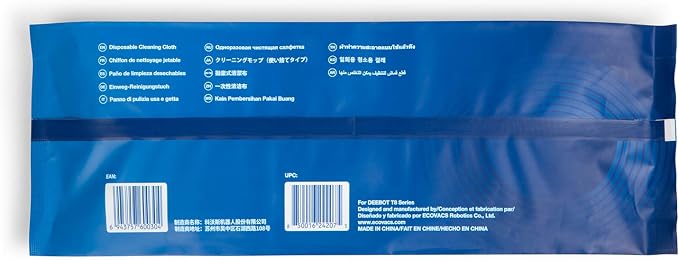 Disposable Microfiber Mopping Pads, Compatible Robot Vacuum Cleaner, for N10+ / T8 / T8+/ T8 AIVI/ N8/ N8 Pro/ N8 Pro+, 25