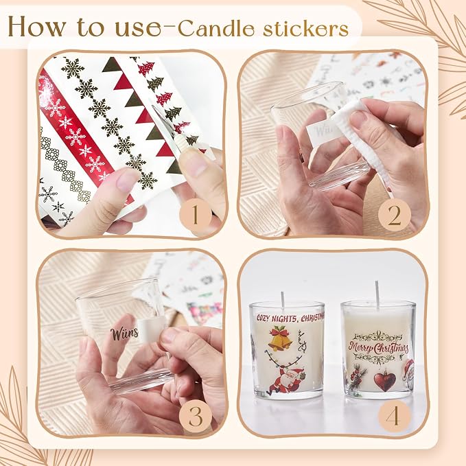 DIY Candle Making Kit with Wax Melter, Scented Candle Making Set with Candle Tattoo and Glass Jars, All-in-One Wax Melts Kit