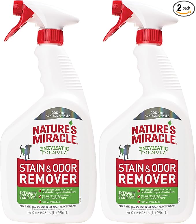 Dog Stain and Odor Remover, Everyday Mess Enzymatic Formula, 32 fl oz (Pack of 2), product image