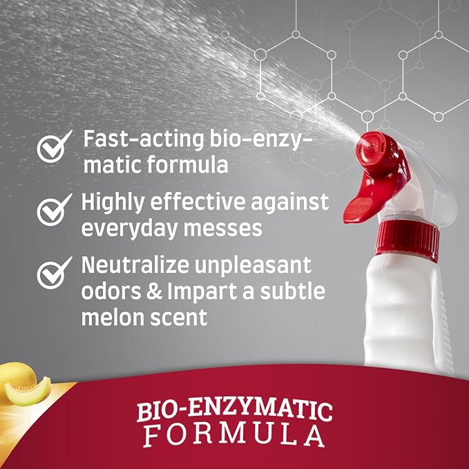 Dog Stain and Odor Remover, Everyday Mess Enzymatic Formula, 32 fl oz (Pack of 2), alternate product view 5