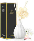 Dried Flower Reed Diffuser Set, Natural Sticks, Elegant Ceramic Bottle, Aromatherapy Oil Set, product image