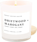 Driftwood and Mahogany Candle - Mahogany, Lavender, Wood, and Geramium Scented Candle for Home, product image