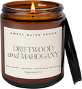 Driftwood and Mahogany Soy Candle - Fresh Lavender, Geranium, Warm Mahogany, product image