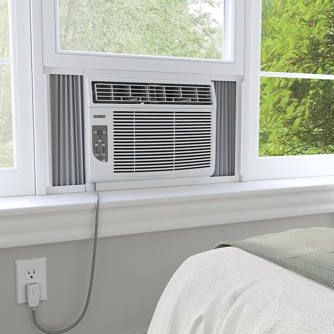DRWHC122XNA1 12,000 BTU 230V Window Air Conditioner with 11000 BTU Supplemental Heating and Remote Control - White, alternate