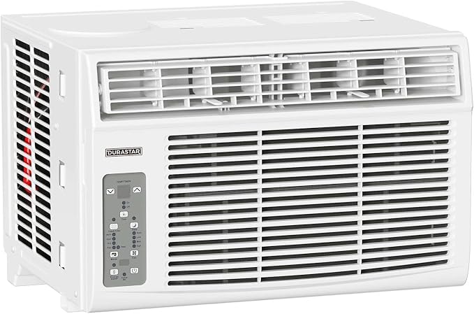 DRWHC122XNA1 12,000 BTU 230V Window Air Conditioner with 11000 BTU Supplemental Heating and Remote Control - White, alternate