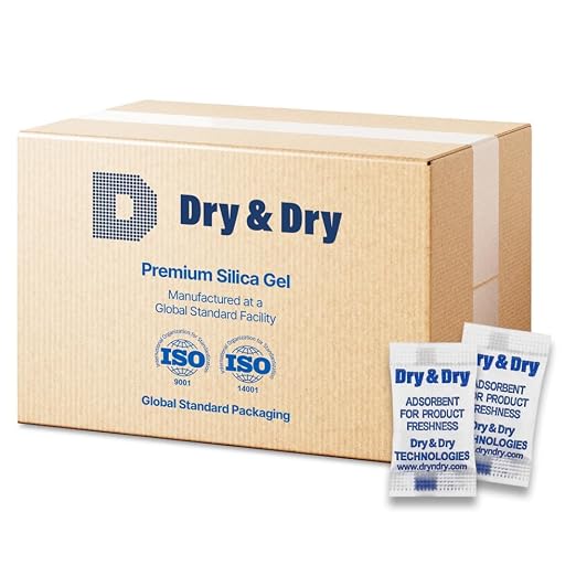 Dry & Dry 0.5 Gram[15000 Packets] Food & Pharmaceutical Safe Silica Gel Packs Desiccants - Rechargeable Tyvek®