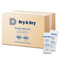 Dry & Dry 1 Gram[10000 Packets] Food & Pharmaceutical Safe Silica Gel Packs Desiccants - Rechargeable Tyvek®