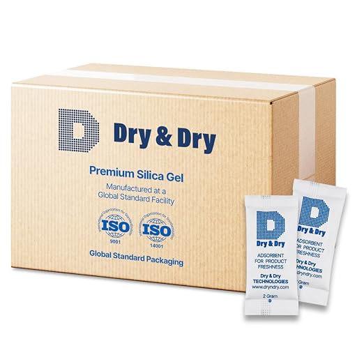 Dry & Dry 2 Gram[7000 Packets] Food & Pharmaceutical Safe Silica Gel Packs Desiccants - Rechargeable Tyvek®