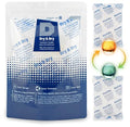Dry & Dry 500 Gram [2 Packets] Orange Indicating Silica Gel Packets Desiccants - Food Safe Silica Packs, Silica