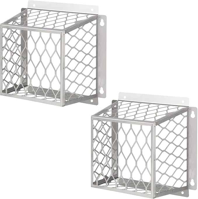 Dryer Exhaust Guard Vent Cover,Dryer Vent Bird Guard for Most 3" to 4" Fan Cover, 7"Lx7"Wx5"H Stainless Steel Ventilation