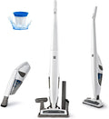 DS1030 Cordless Stick Vacuum Lightweight Cleaner 2-Speed Power Suction LED Headlight 2-in-1 Handheld for Hardwood Floor
