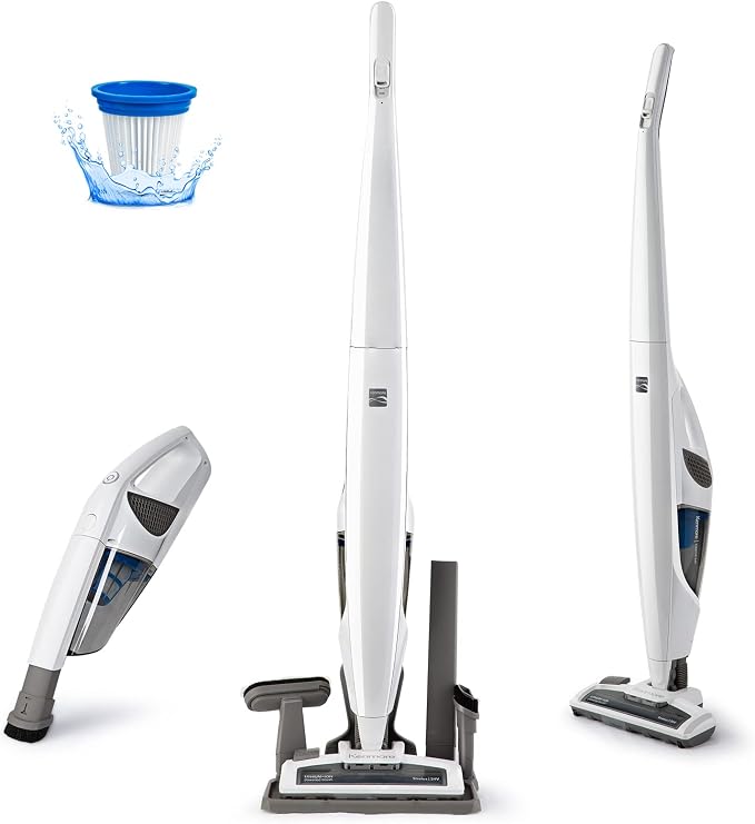 DS1030 Cordless Stick Vacuum Lightweight Cleaner 2-Speed Power Suction LED Headlight 2-in-1 Handheld for Hardwood Floor