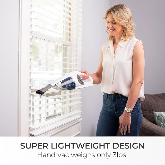 DS1030 Cordless Stick Vacuum Lightweight Cleaner 2-Speed Power Suction LED Headlight 2-in-1 Handheld for Hardwood Floor
