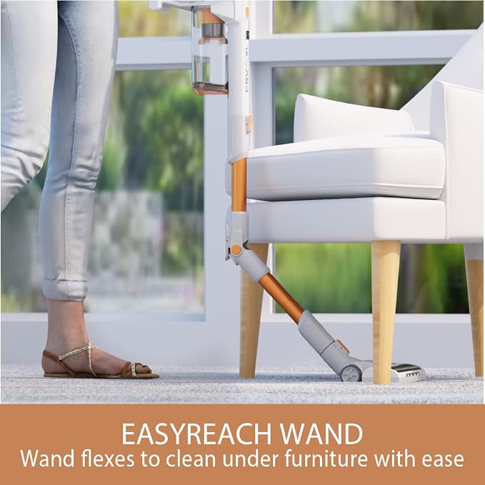DS4030.01 CSV Upgrade Cordless Stick Vacuum with EasyReach Wand, HEPA Filter & LED Headlight, Converts to Lightweight