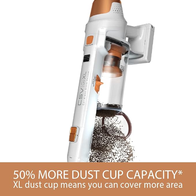 DS4030.01 CSV Upgrade Cordless Stick Vacuum with EasyReach Wand, HEPA Filter & LED Headlight, Converts to Lightweight
