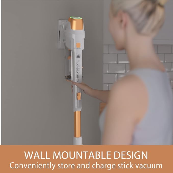 DS4030.01 CSV Upgrade Cordless Stick Vacuum with EasyReach Wand, HEPA Filter & LED Headlight, Converts to Lightweight