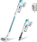 DS4065 Cordless Stick Vacuum 1L Capacity Lightweight Cleaner 2-Speed Power Suction LED Headlight 2-in-1 Handheld for Hardwood