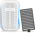DSTx Portable Air Purifier - Plug In Air Ionizer HEPA Filter, Mini Personal Air Purifiers For, Bedroom and Pets Helps With