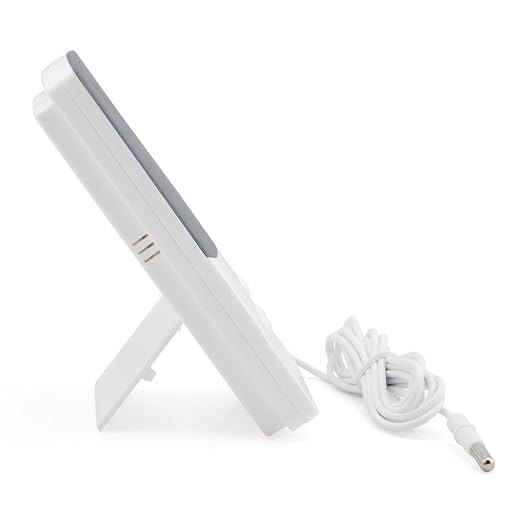 Dual Sensor LCD Display Indoor Outdoor Digital Thermometer Hygrometer with Max Min Memory, alternate product view 4