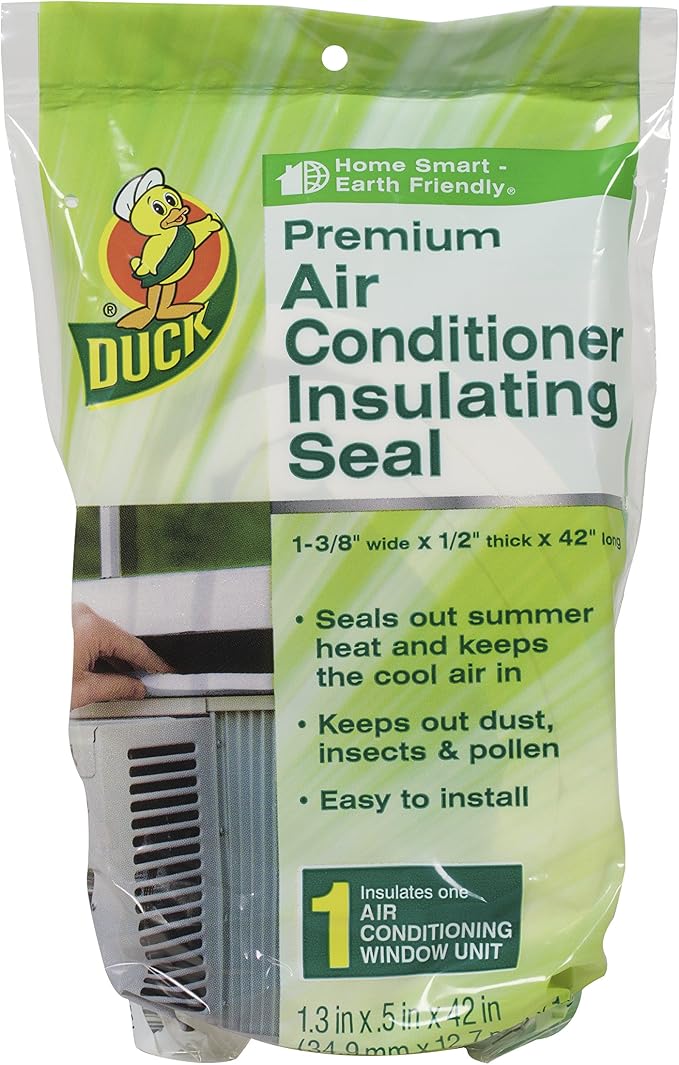 Premium Window Air Conditioner Insulating Foam Seal, 1.3-Inch x 0.5-Inch x 42-Inch, 1-Pack, 282088, product image