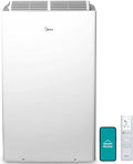 Duo 14,000 BTU (12,000 BTU SACC) High Efficiency Inverter Quiet Portable Air Conditioner,with Heat up to 550 Sq. Ft.,white