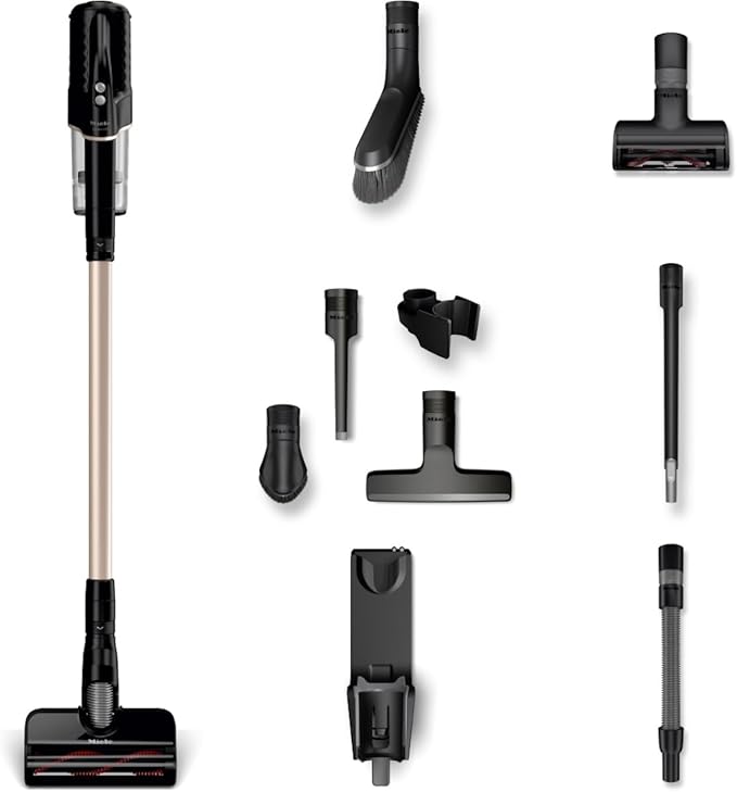 Duoflex Total comfort Vacuum Cleaner, Cordless and Bagless Multi-Use, Multi-Floor Flexible Stick Vacuum with 4 Attachable