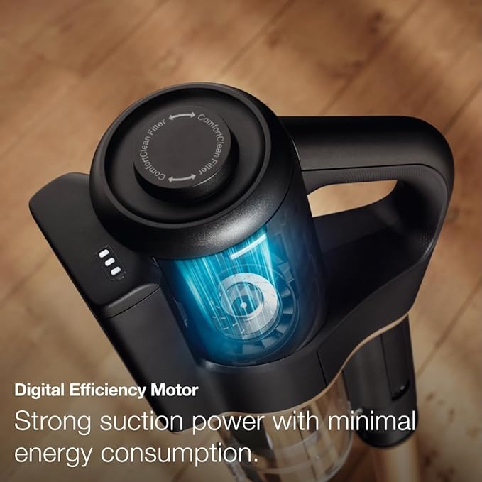 Duoflex Total comfort Vacuum Cleaner, Cordless and Bagless Multi-Use, Multi-Floor Flexible Stick Vacuum with 4 Attachable
