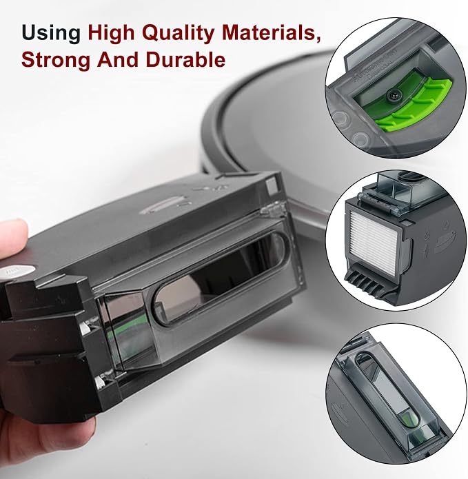 Dust bin Box Replacement for Roomba i3 i3+ i4 i4+ i6 i6+ i7 i7+ i8 i8+ E5 E6 E7 J7 Vacuum Cleaners Dust Bin Collector