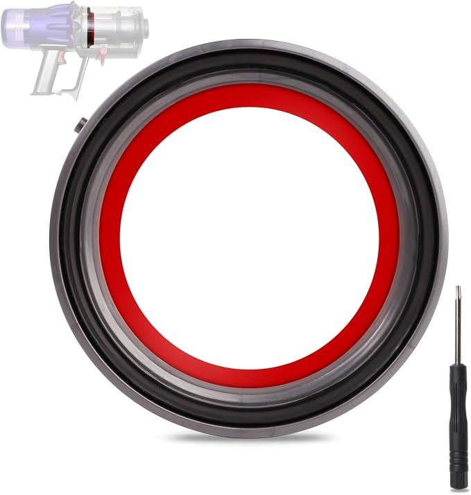 Dust Bin Fixed Sealing Ring Replacement Parts Compatible with V10 SV12 Cordless Vacuum Cleaner,Dust Bucket Accessories