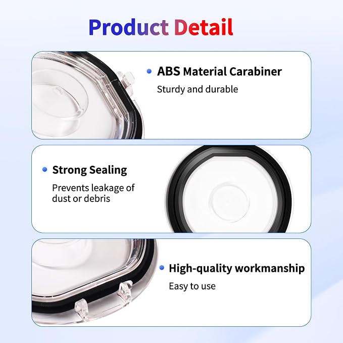Dust Bin Lid Replacement Parts Compatible with V7,V8 Cordless Vacuum Cleaners,Dirt Cup Cover with Sealing Ring