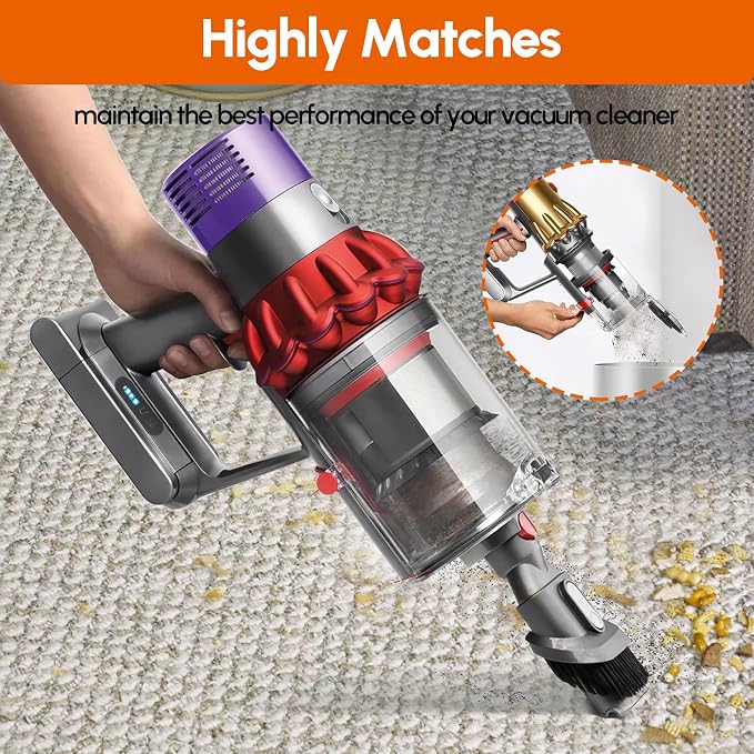 Dust Bin Replacement Parts for,For V12 SV18 SV20 Detect,Digital Vacuum Cleaner Canister Bin Accessories Part, alternate