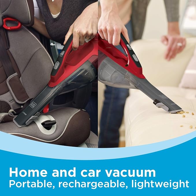 dustbuster AdvancedClean Cordless Handheld Vacuum, Home and Car Vacuum (HLVA320J26), alternate product view 5