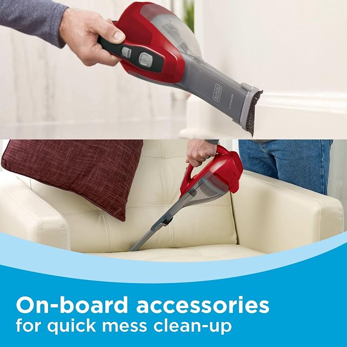 dustbuster AdvancedClean Cordless Handheld Vacuum, Home and Car Vacuum (HLVA320J26), alternate product view 6