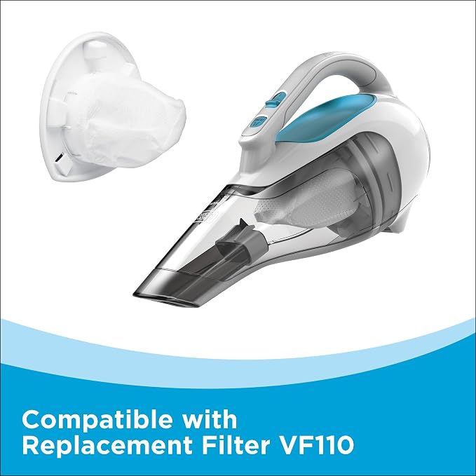 dustbuster Cordless Handheld Vacuum, Portable Vacuum for Car and Home Rechargeable, Powerful Suction, Wide Mouth