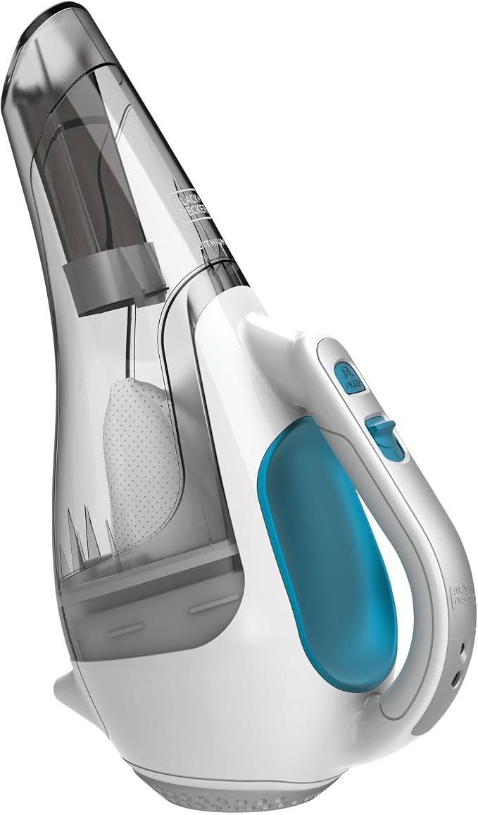 dustbuster Cordless Handheld Vacuum, Portable Vacuum for Car and Home Rechargeable, Powerful Suction, Wide Mouth