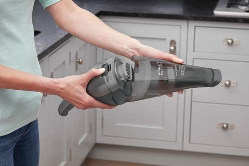 dustbuster Handheld Vacuum, 8V Cordless, Hand Vacuum for Quick Cleanup with Crevice Tool and Washable Filter (HNVC220BCZ01)
