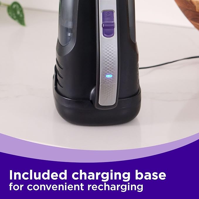 dustbuster Reveal Pet Hair Vacuum, Hand Held Vacuum Cordless Portable for Home and Car, Rechargeable, LED Light, Powerful