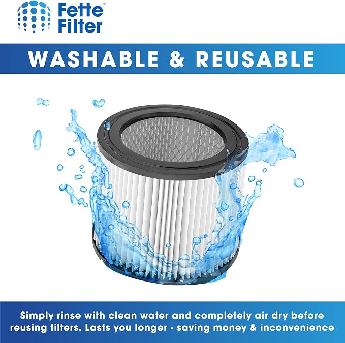 DXVC4001 HEPA Filter Compatible with DXV04T DXV05P DXV05S DXV08S DXV06G Wet Dry Shop Vacuums., alternate product view