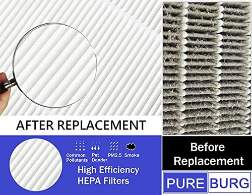 DXVC4002 Cartridge Filter Compatible with DXV04T DXV05P DXV05S DXV08S DXV06G 4 Gallon Wet & Dry Shop Vacuum,2-Pack