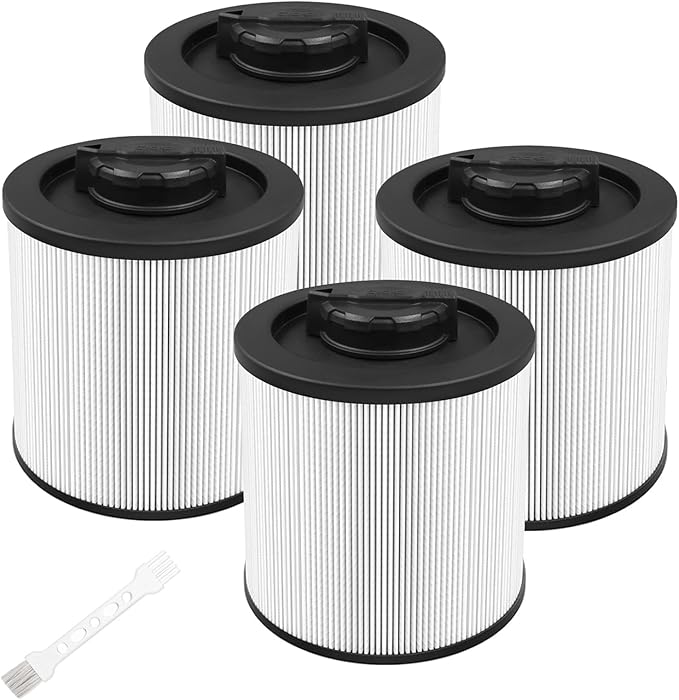 DXVC6910 Cartridge Filter for Wet/Dry Vacuum 6-16 Gallon DXV06P DXVC6910 DXV09P DXV10P DXV10PL DXV10SA DXV12P DXV14P