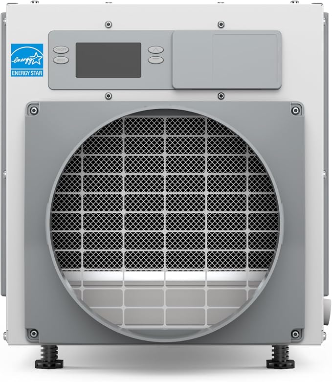 E080 Pro 80-Pint Whole-House Dehumidifier + Model 76 Wall Mount Control, Ideal for Basements, Crawlspaces, alternate product