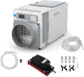 E080 Whole House Dehumidifier for Basement & Crawl Space – 80-Pint High-Capacity Commercial Dehumidifier for Homes Up to
