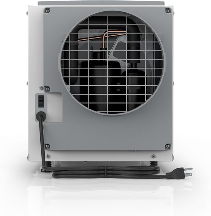 E100 Pro 100-Pint Whole-House Dehumidifier, Energy Star Certified, Commercial-Grade Whole-Home Dehumidifier for Basement