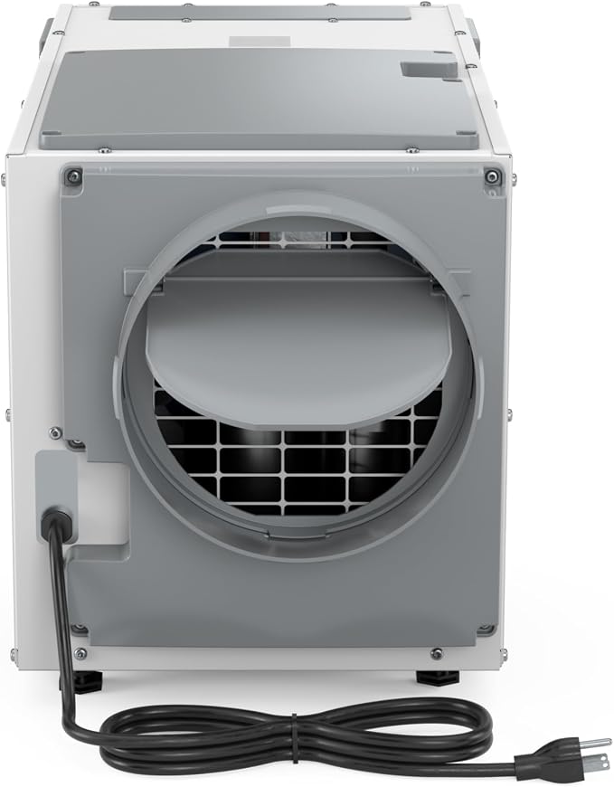 E100 Whole House Dehumidifier for Basement & Crawl Space – 100-Pint High-Capacity Commercial Dehumidifier for Homes Up to