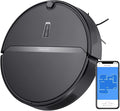E4 Robot Vacuum Cleaner, Smart Navigation Robotic Vacuum, 2000Pa Strong Suction, 200 min Runtime, Self-Charging, APP Control