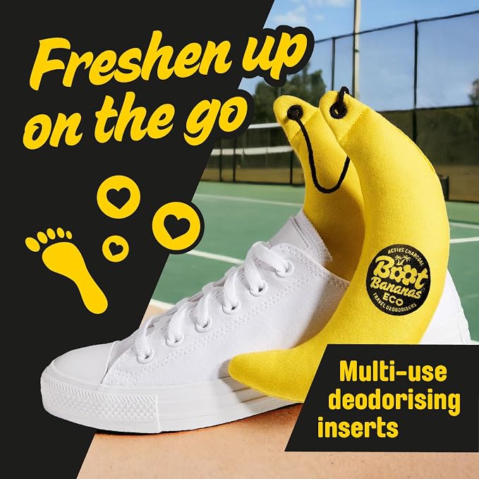Eco Travel Deodorisers | Light Weight, Sustainable, Reusable Sports Shoe & Glove Deodorizer Odour Neutralizer &, alternate